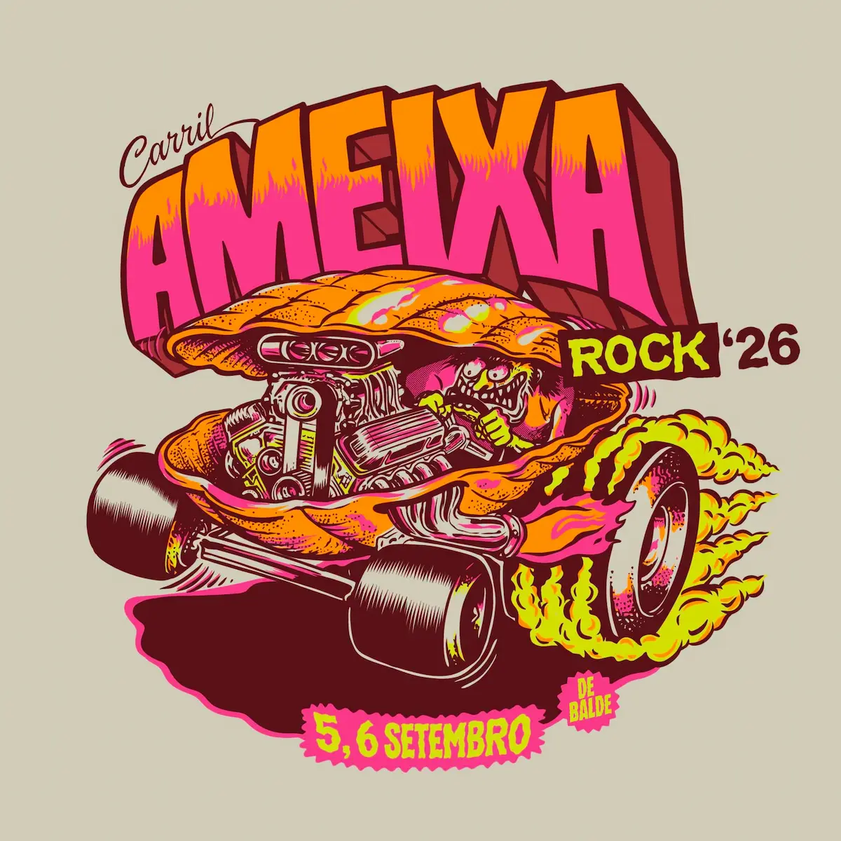 Ameixa Rock en Carril, Vilagarcía de Arousa
