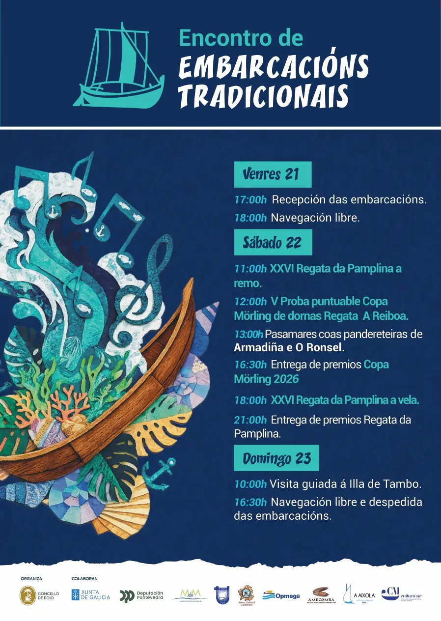 Cartel de la Festa do Mar de Combarro 2026 2