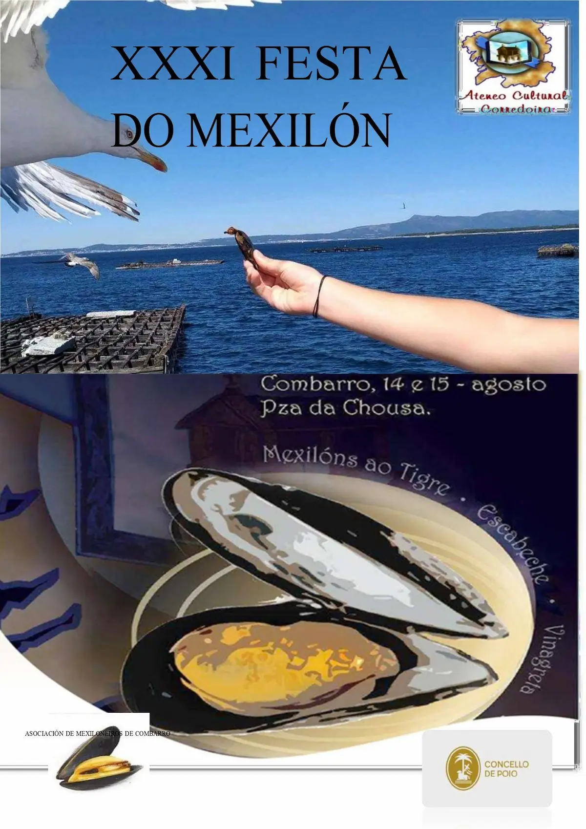 XXXI Festa do Mexilón de Combarro (2026) en Poio